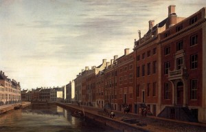 The Bend in the Herengracht in Amsterdam 1672